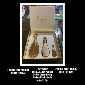 PRICE DROP BNIB DIOR J'ADORE INJOY SET